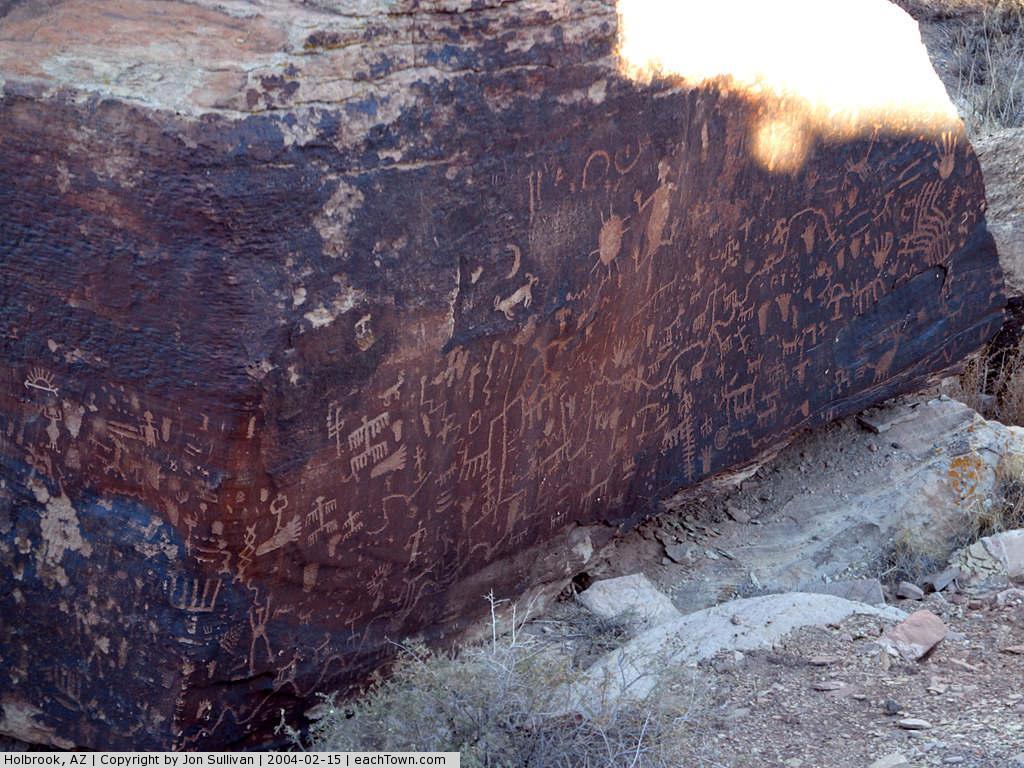  - Newspaper Rock at Petrified Forest National Park