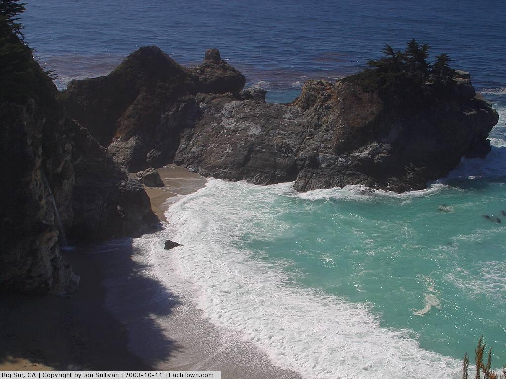  - McWay Falls (left side in the shadow)