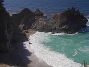 Big Sur, CA - McWay Falls (left side in the shadow)